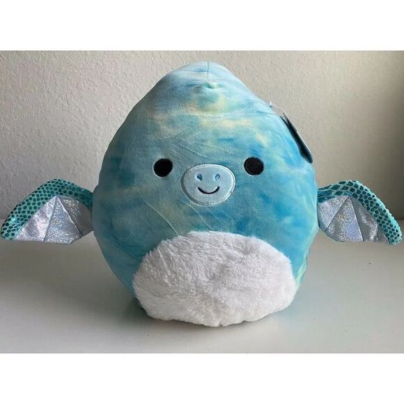 Squishmallow 14” Reid The Pterodactyl Dinosaur KellyToy Plush Soft Toy NEW - Picture 1 of 9